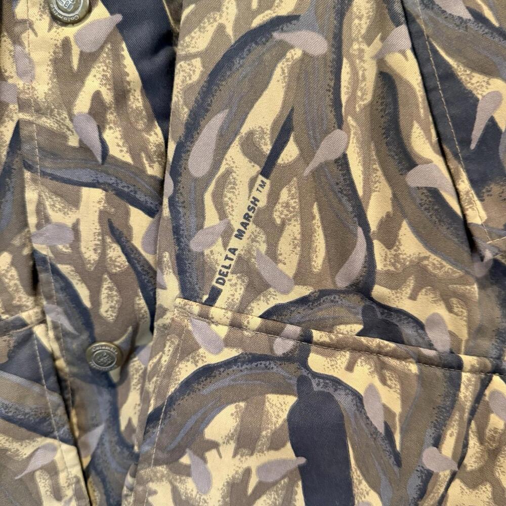 Vintage 90s RARE‎ Columbia Sportswear Delta Marsh Camo Hunting Jacket Size XL - Picture 5 of 9